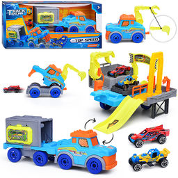 Набор машин "Катапульта" в коробке