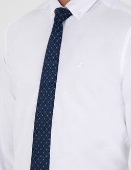 Beyaz Slim Fit Uzun Kollu G_mlek