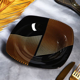 Тарелка суповая стеклянная «Геометрия», 20×20 см