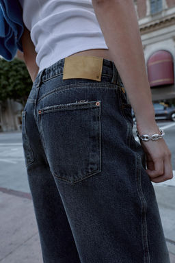 JEANS Z1975 STRAIGHT MID-WAIST - Zara фото 10