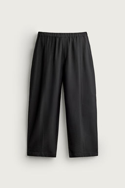 PANTAL?N FLUIDO BALLOON FIT / Negro - Zara фото 6