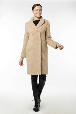 01-09698 Пальто женское демисезонное (пояс)
