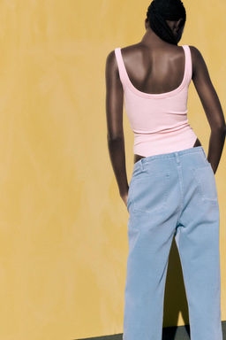 RIBBED BODYSUIT - Zara фото 16