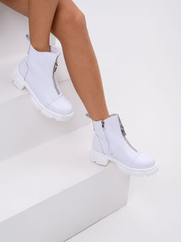 Ботинки 330.21074w. белый/Шерсть