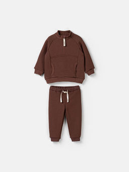 Костюм Шоколад утепленный без начеса 0+ - Bungly фото 2