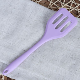 Лопатка с прорезями 21 см силиконовая / GR-472 /уп 480/ - Галеонтрейд фото 4