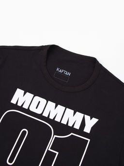 Футболка женская KAFTAN Sport Family, чёрная, размер 42