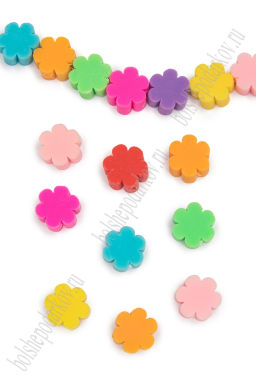 Бусины "Цветочки" 10 мм (1000 шт) SF-7285, №2