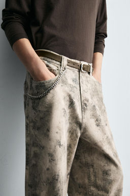 ABSTRACT PRINT TROUSERS - Zara фото 4