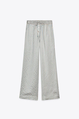 STRIPED PYJAMA TROUSERS ZW COLLECTION - Zara фото 8