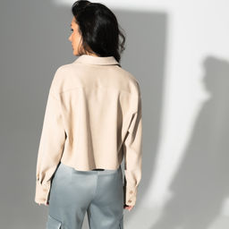 Рубашка, Современная индивидуальность (beige) - Charutti фото 5