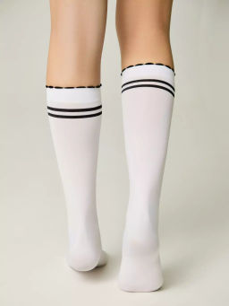 Гольфы дет. LUCKY 24С-174СП р.18-22 (40/30/5) - bianco