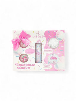 Подарочный набор косметический Candy bath bar сахарные облака, 350 г