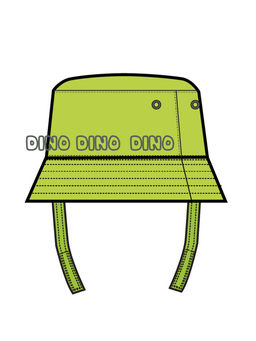 Панама PlayToday для мальчика из хлопка светло-зеленая  фото 3