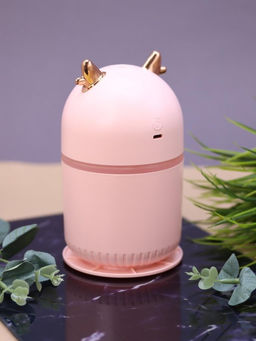 Настольный увлажнитель воздуха - ночник "Cat in a spacesuit", pink, (портативный, USB)