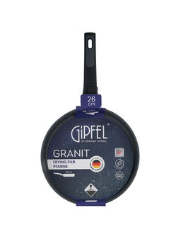 52704 GIPFEL Сковорода GRANIT 26х6см, кованый алюминий, Pfluon Premium, съемная бакелитовая ручка - Werner фото 7
