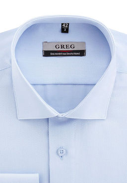 Сорочка мужская длинный рукав GREG 203/199/277/Z  фото 9