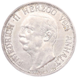 3 марки 1909 года A Германия (Ангальт)