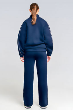 Арт. 2912 Костюм с начесом женский 44-52 (5 шт) Цвет:темно-синий