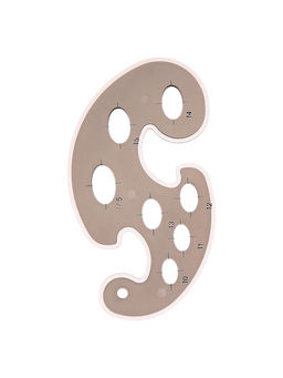 Набор лекало, 3 штуки