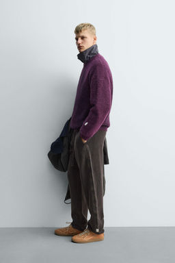 KNITTED JOGGERS WITH SIDE TAPING X SR_A - Zara фото 3