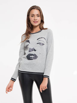 CONTE Экстрамягкий свитшот с термоэффектом 842 dark grey