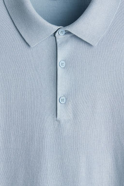 Polo en punto fino Regular Fit - H&m фото 5