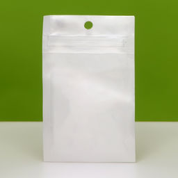 Цена за 50 шт. Пакет Zip - lock ПП, белый, со сплошным окном, плоский, еврослот,6×10 см