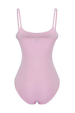 Pembe Ask?l? Esnek Vucuda Oturan Alttan C?tc?tl? Orme Body TWOSS25BD00028