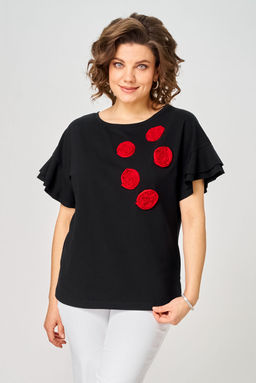 Джемпер Rumoda 2287 черный  фото 11