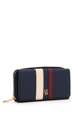 Женский темно-синий кошелек - U.s. polo assn фото 2