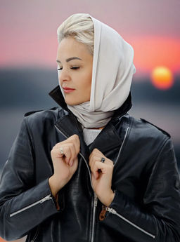 K13593 Платок 90/90 хлопок, вискоза СВ_БЕЖЕВЫЙ