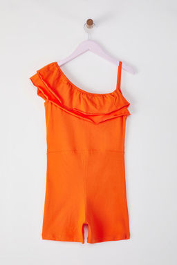 Fusya K?z Cocuk %100 Pamuk Basic Ask?l? F?rf?r Detayl? K?sa Tulum TKDSS25EL00068 - Trendyolmilla фото 4