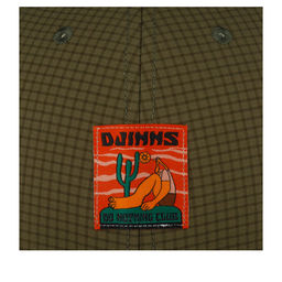 Бейсболка DJINNS арт. 6P TrueFit Resting Man (оливковый / черный)  фото 3