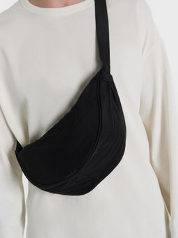 Сумка поясная черная - Mark formelle фото 6