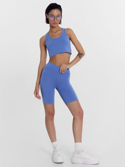 Комплект женский Mark Formelle синий туман из хлопка с эластаном