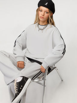 КБ 302930/светло-серый 4201 джемпер (свитшот) дет