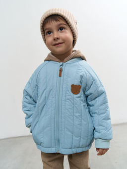 Бомбер с утеплителем Ниагара стеганый 0+ - Bungly фото 12