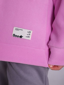 Толстовка флис худи лаванда, ТК-34-1 - От егорки до егора фото 2