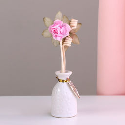 Набор подарочный с диффузором Ваза с цветком клубника, Богатство Аромата фото 6