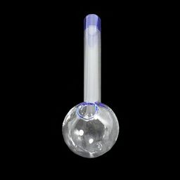 Трубка для курения c шаром стекло 10см - Сандаловый дом фото 2