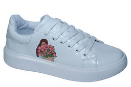 Кроссовки женские из натуральной кожи