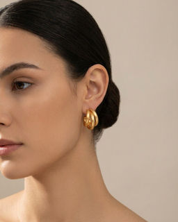 Стильные серьги