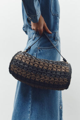 BRAIDED SHOULDER BAG