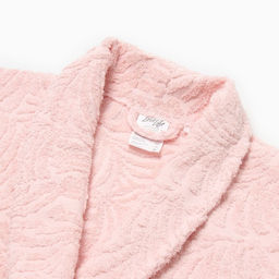 Халат махровый женский LoveLife «Сирокко», размер L, хлопок 100%, розовый