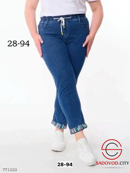 Джинсы на резинке женские - Bruno фото 5