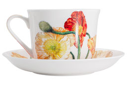 Чашка с блюдцем Маки, 0,48 л - Maxwell & Williams фото 2