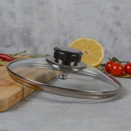 Крышка стеклянная 18 см / YGT-18 /уп 50/ - ГалеонТрейд фото 4