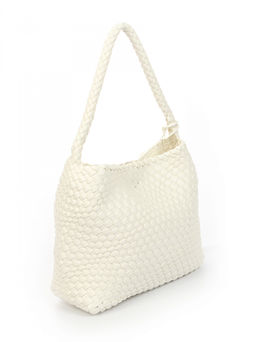 LACCOMA сумка СУ1053-2-белый эко кожа хлопок  фото 2