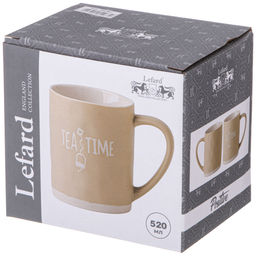 Кружка Lefard Tea Time 520 мл кремовая  фото 3